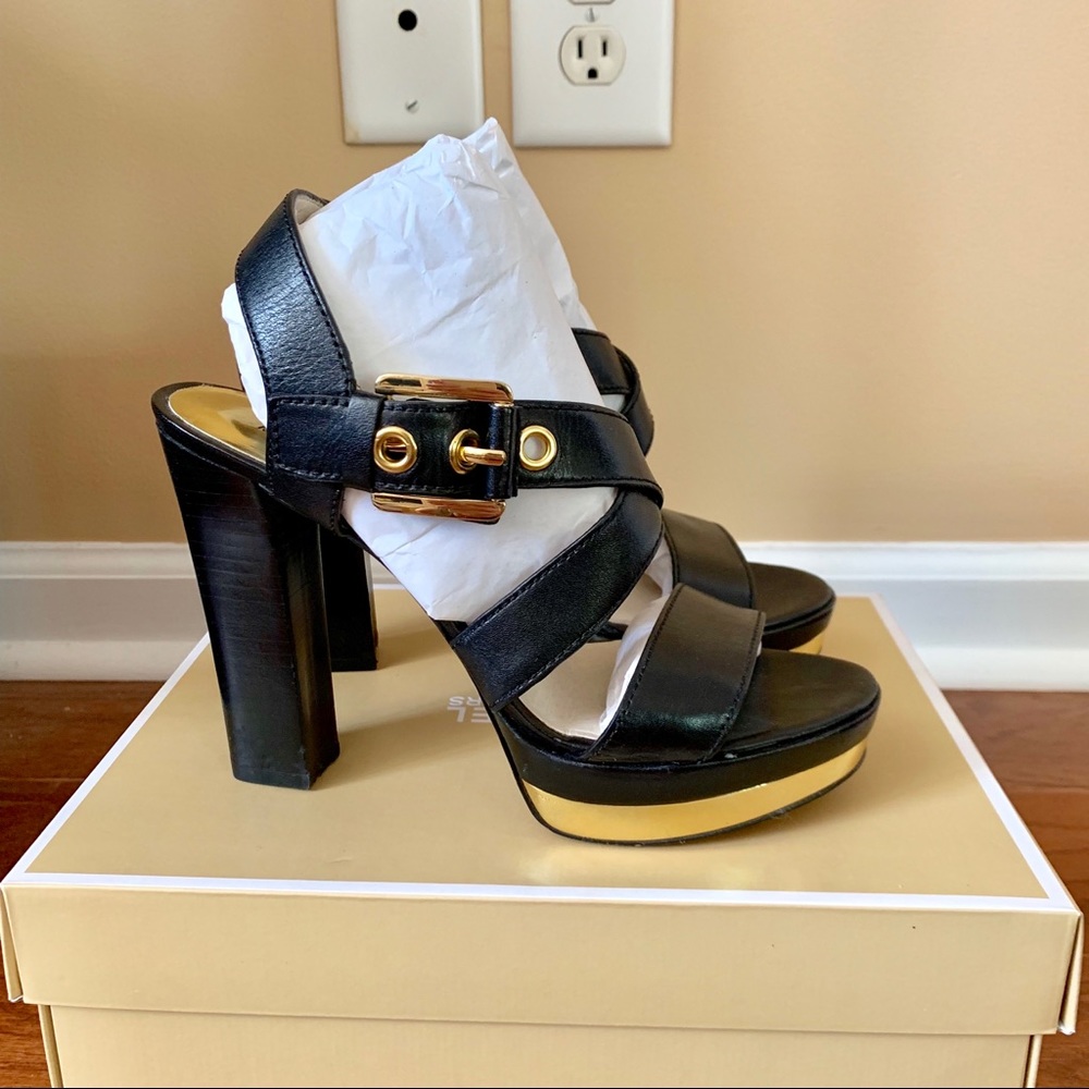 Michael Kors chunky heels